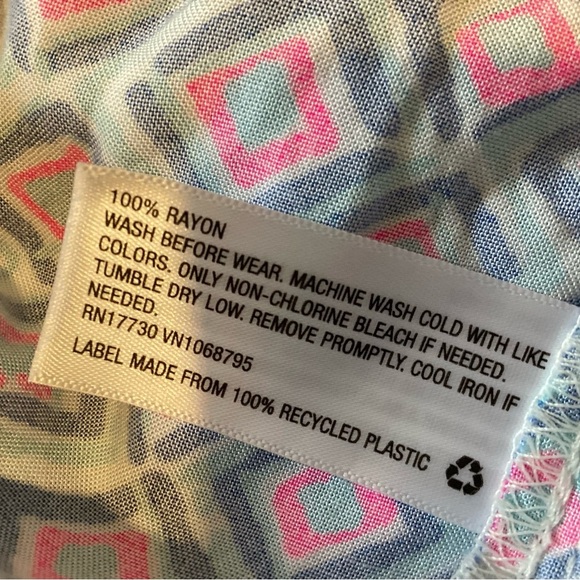 LILLY PULITZER Dress Girls XLarge For Target Floral  Maxi Fit & Flare Preppy - Picture 10 of 11